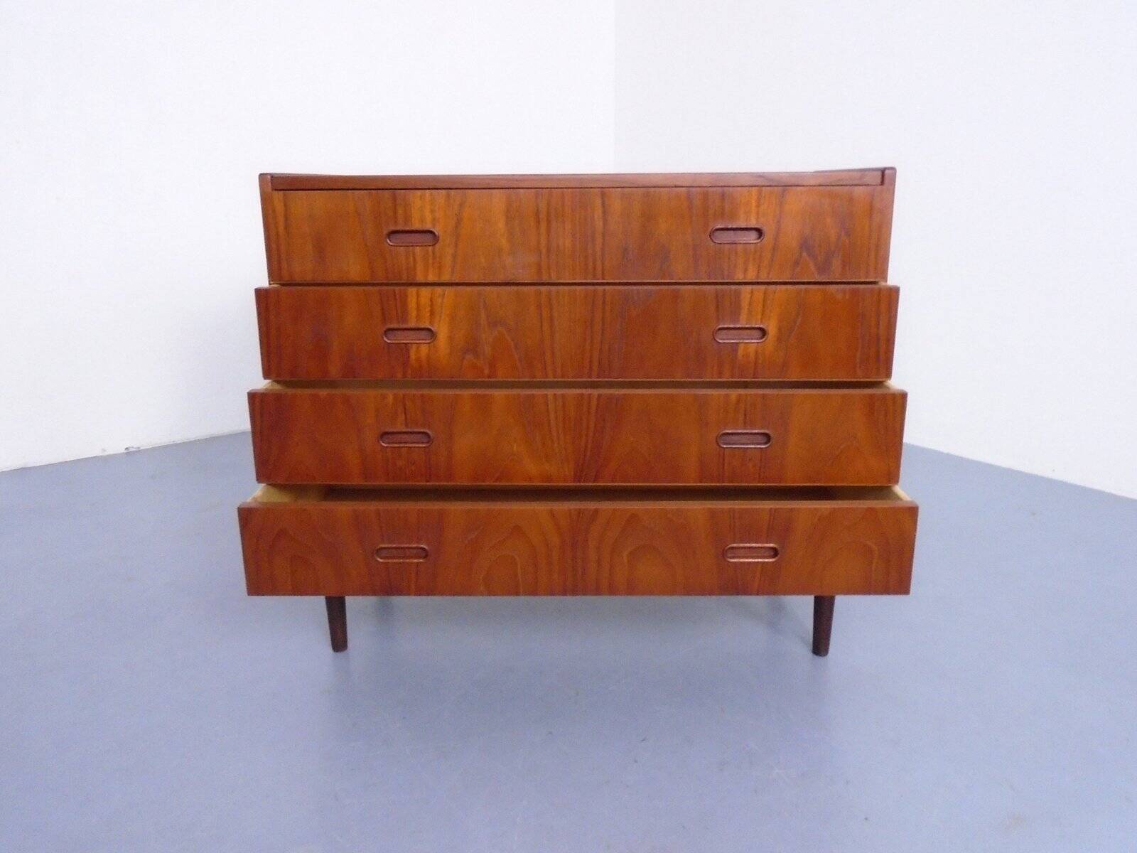 Danish Teak Chest of Drawers, 1960s