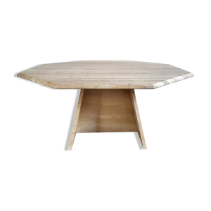 Table basse en travertin
