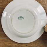 Set of 6 old hollow plates