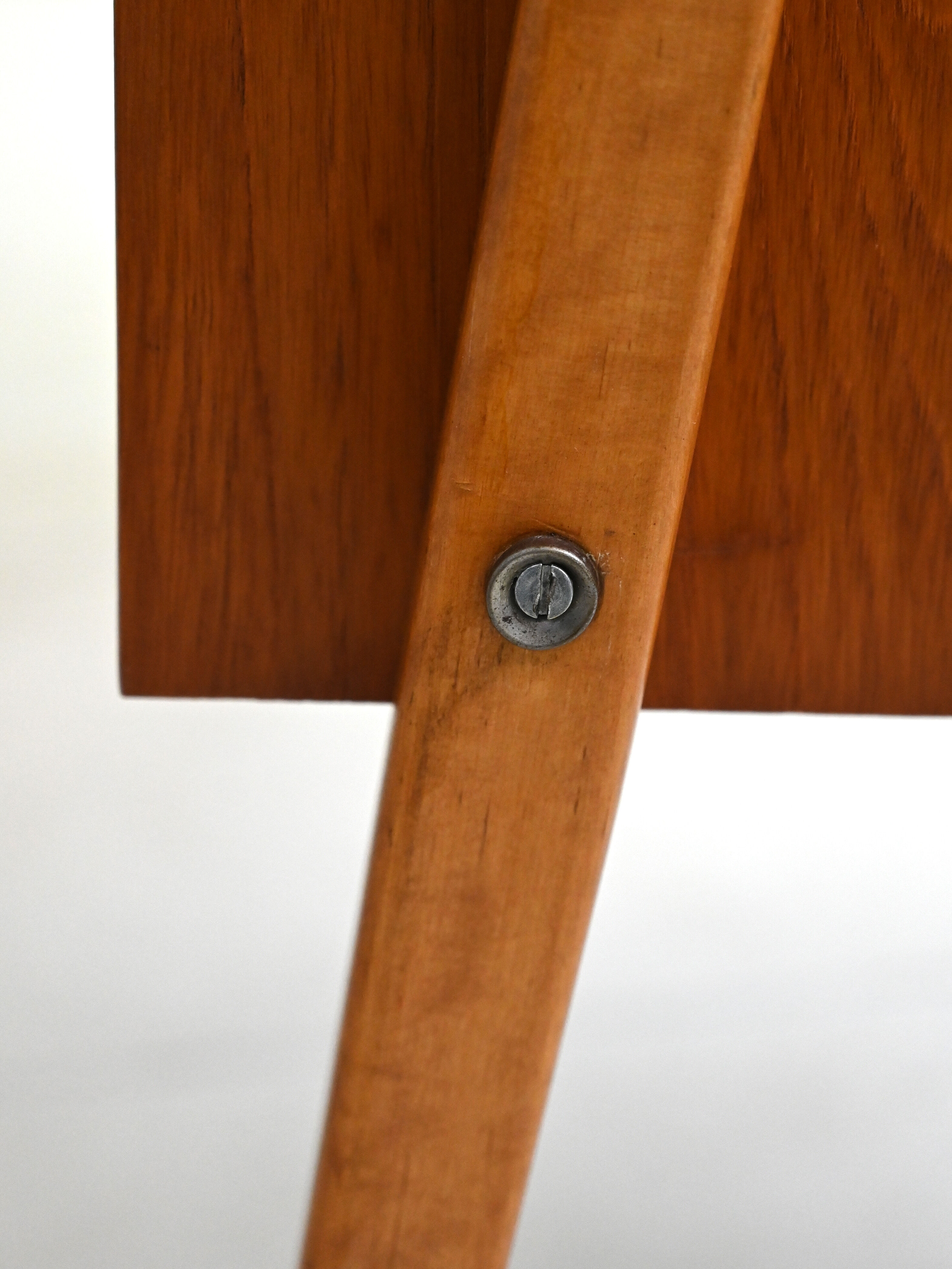 Scandinavian modern antique desk with drawers