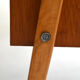 Scandinavian modern antique desk with drawers