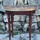 Small Louis XVI style mahogany hot water bottle table from the 19th century