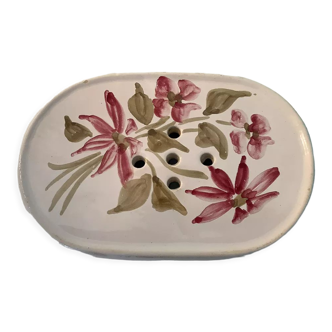 Porte savonnette vintage porcelaine