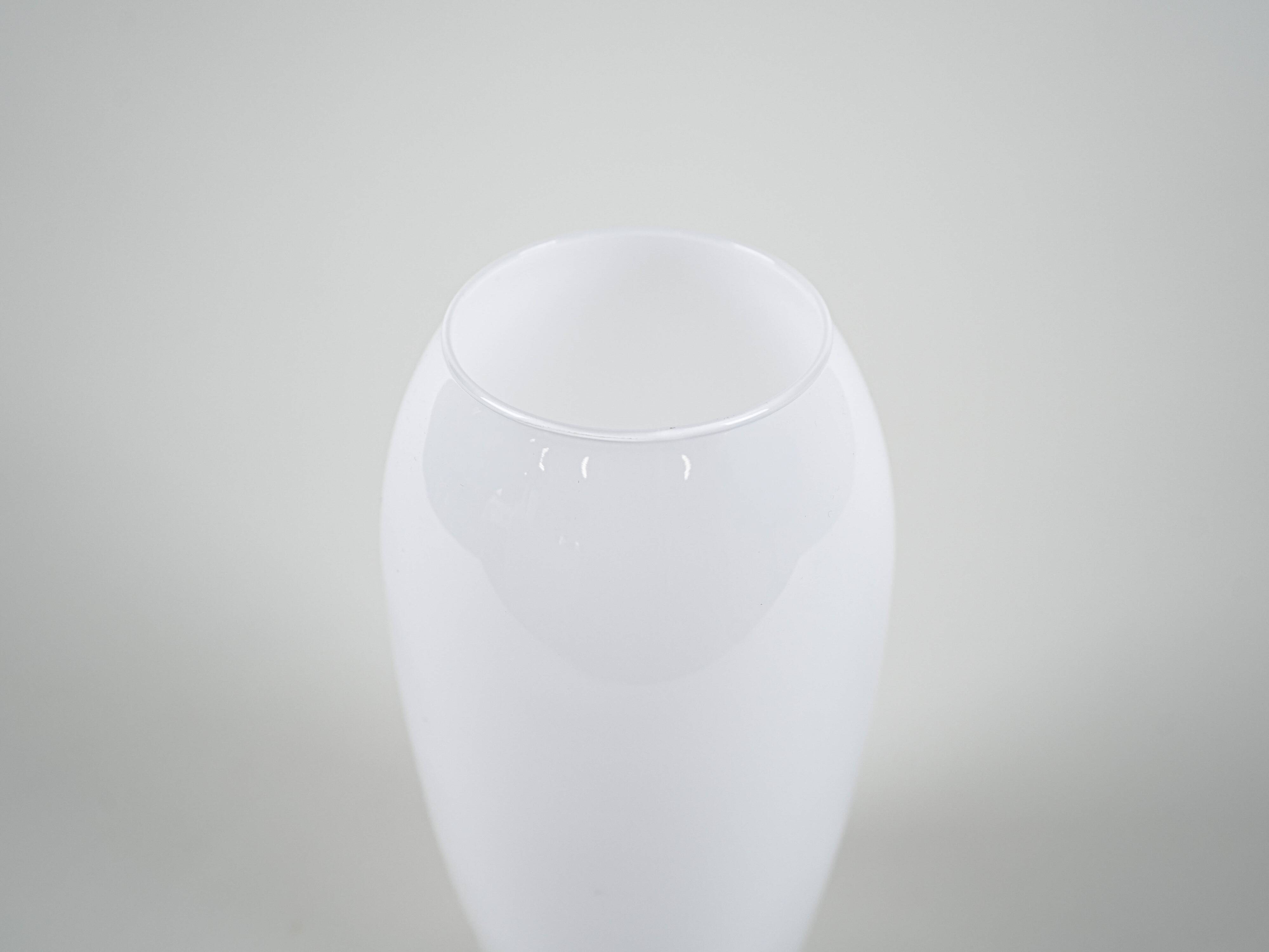 Glass vase, Danish design, 1970s, made in Denmark