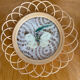 Ensemble de sous verre papillon vintage