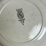 Set of 3 plates iron earth