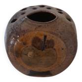 Vase pique fleur en céramique années 1970