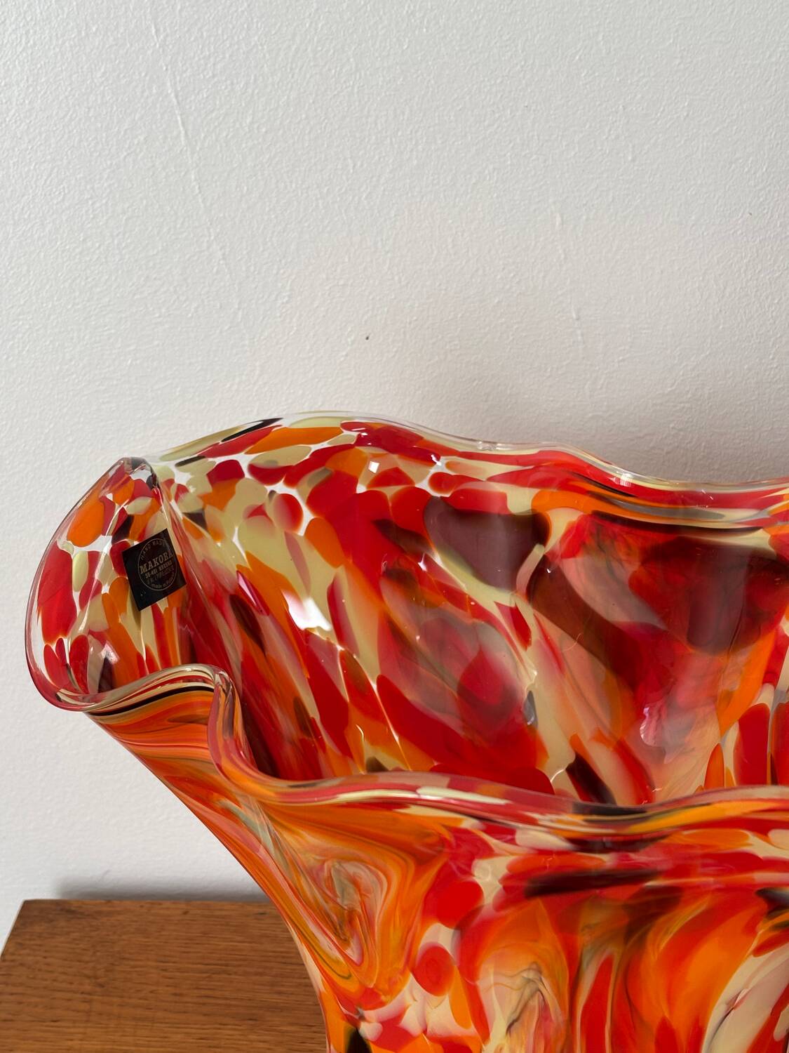 Makora Vase - Art Glassware - Poland