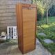 Filing cabinet with curtains