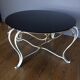Wrought iron coffee table