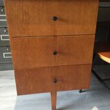 Vintage desk set and Scandinavian chair