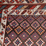 Tapis ancien Nord-ouest Persan fait main 128x177cm, 1880