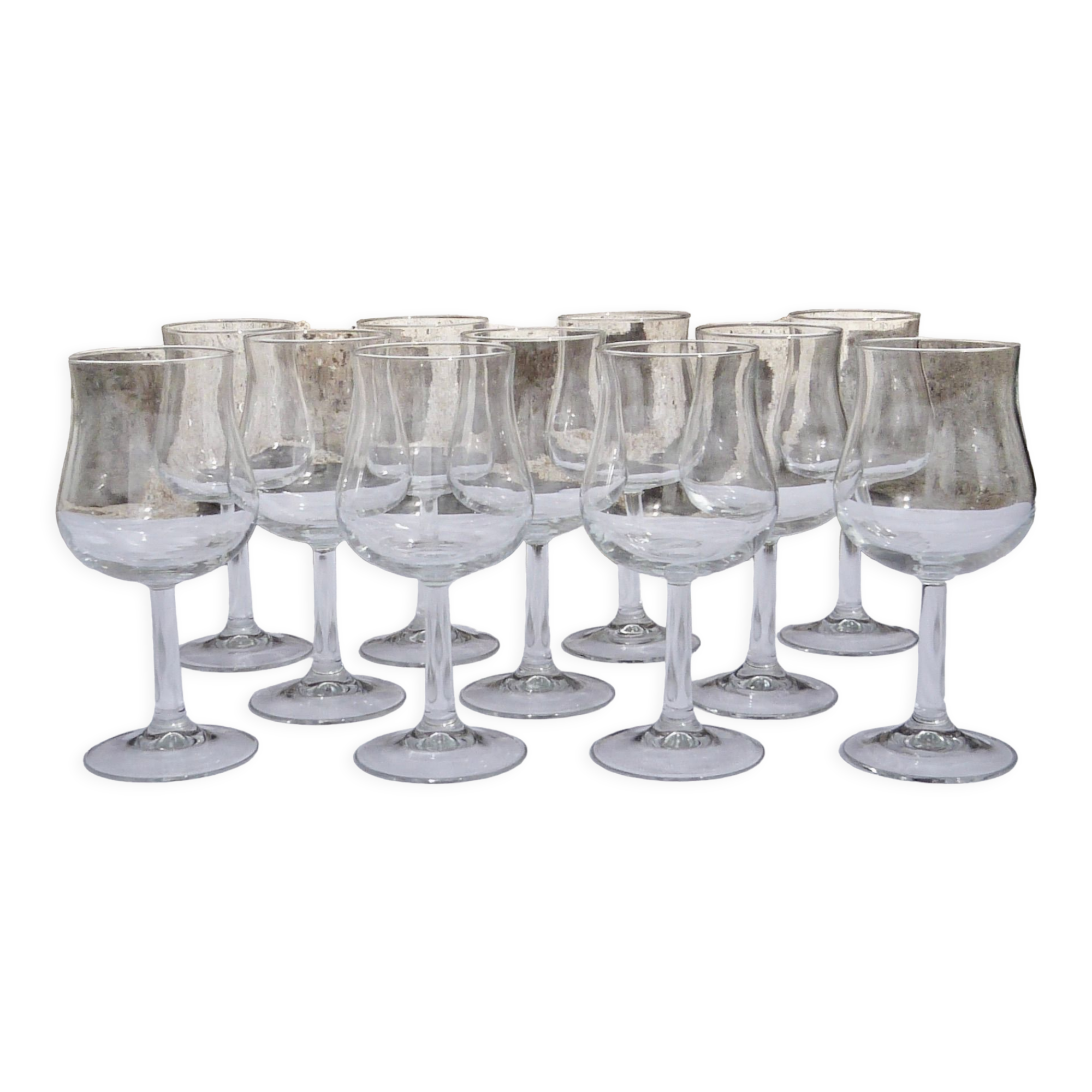 Set de 10 verres à vin rouge