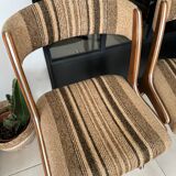 Pair of vintage Baumann Kangaroo chairs