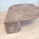 Marble coffee table