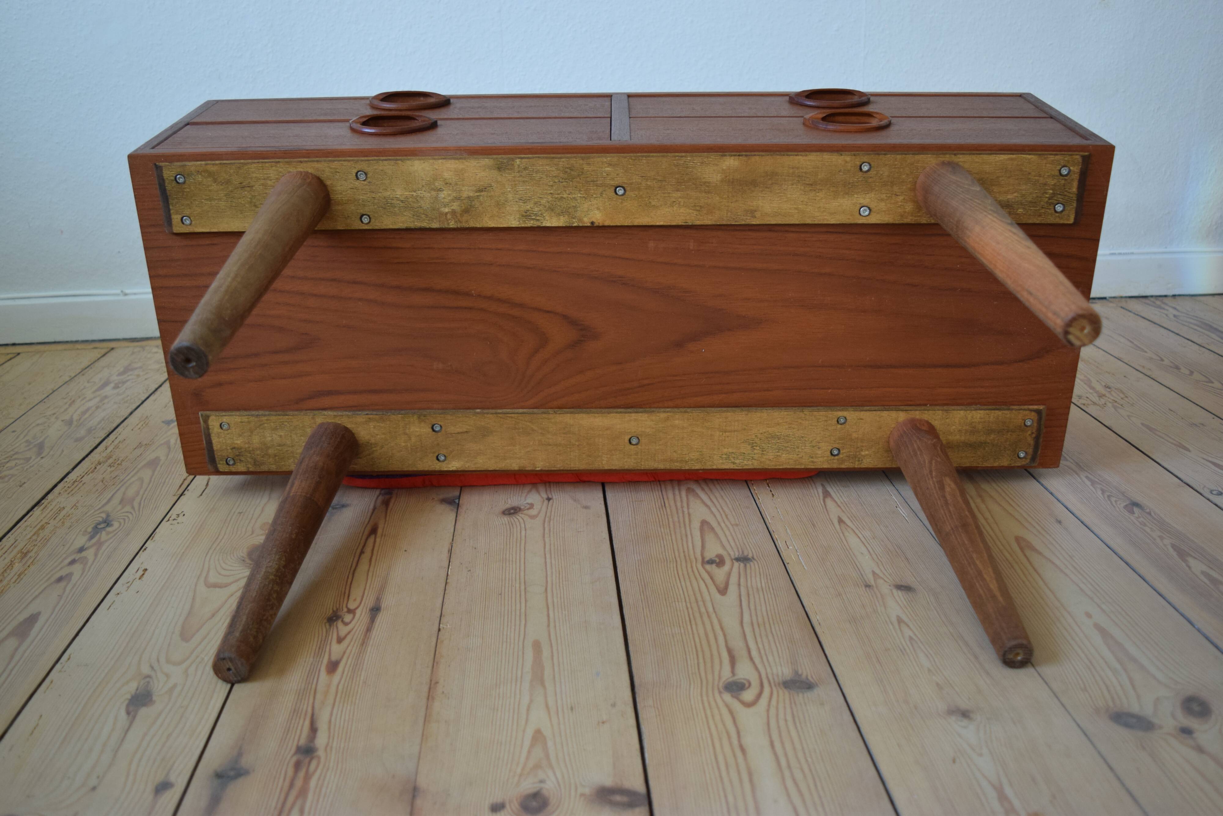 Danish Mid Century Kai Kristiansen Teak Console/Entry Chest, 1960s