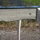 Mirror glass coffee table