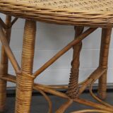 Table 60s Wicker