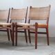 Hans J. Wegner dining chairs in teak model CH-31 by Carl Hansen & Søn