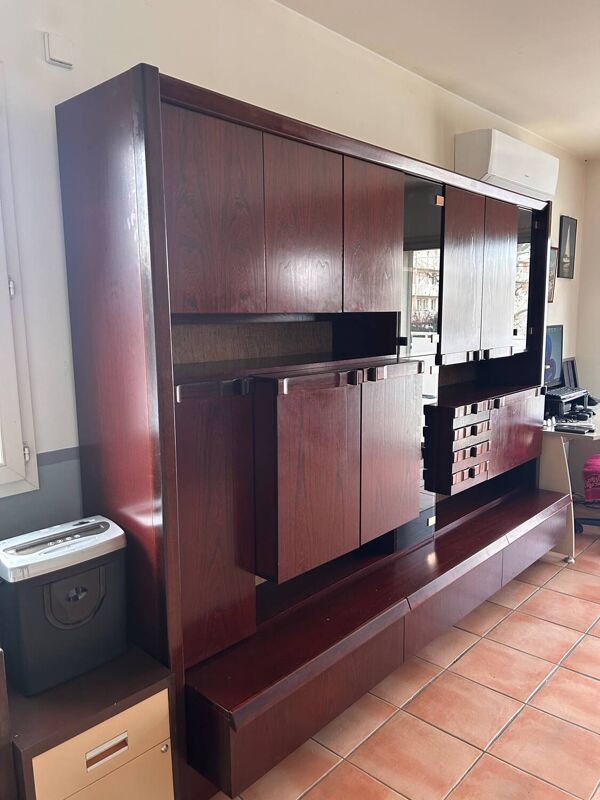 Living, buffet en palissandre