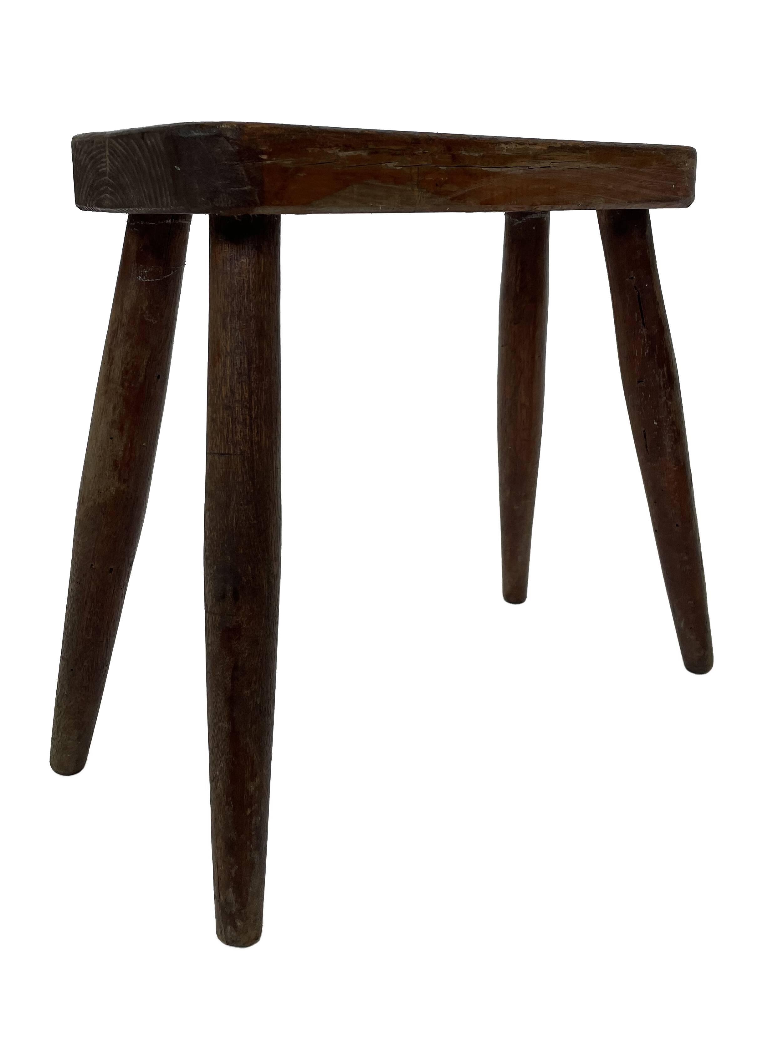 Small wabi sabi table 1950s design minimalist brutalist