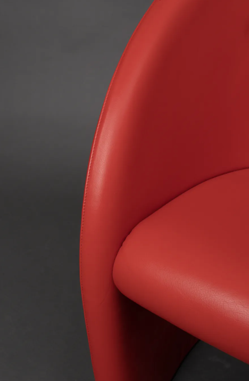 Armchair Intervista Leila and Massimo Vignelli for Poltrona Frau 1989