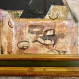 Modern sculpture table