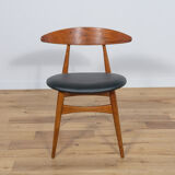 Mid century danish ch33 dining chairs by Hans J. Wegner for Carl Hansen & søn, set of 4