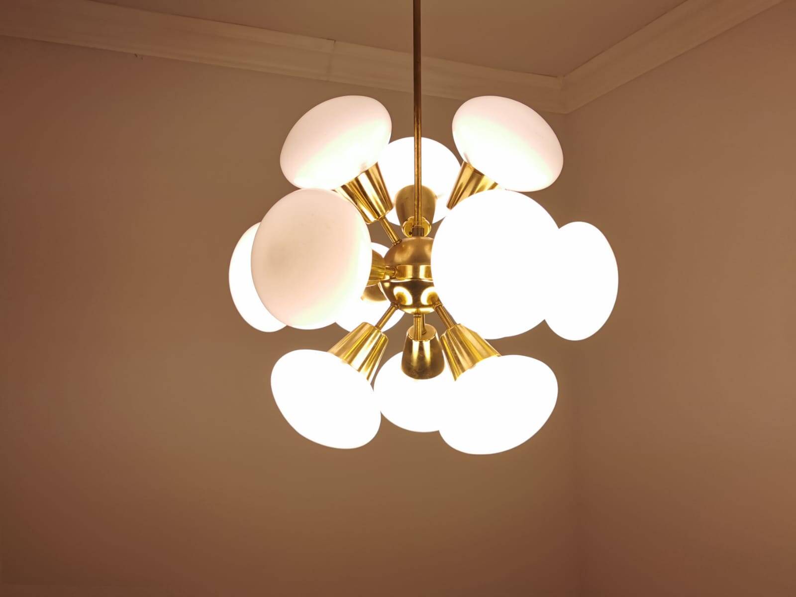 Sputnik Chandelier from Kamenický Šenov