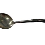 Silver plated sugar spoon
