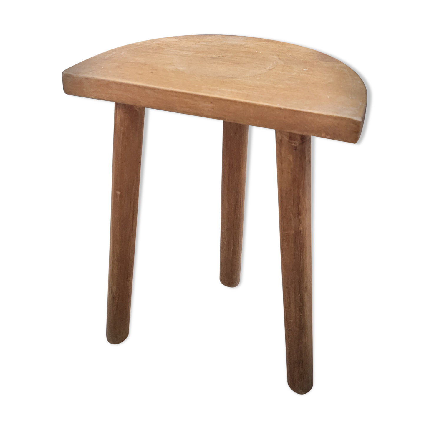 Tripod stool half moon light