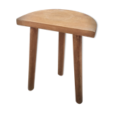 Tripod stool half moon light