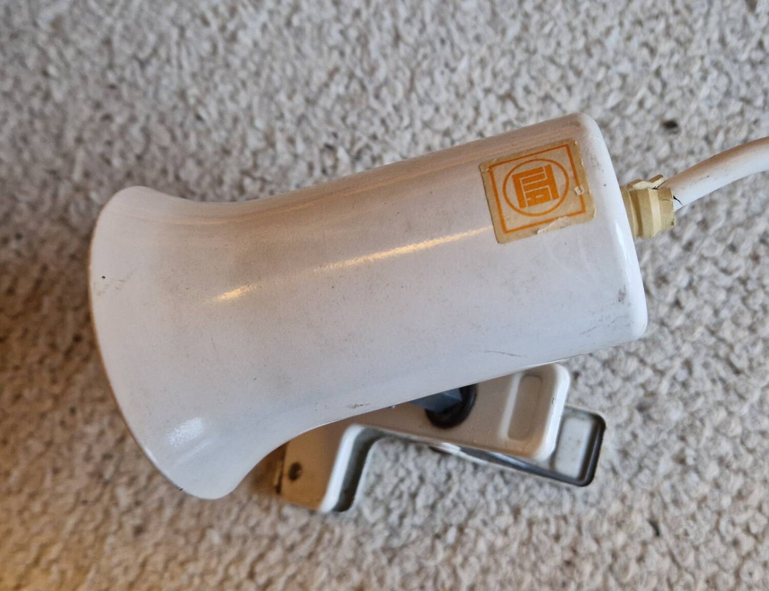 Lita clamp spotlight, vintage 1960