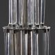 Floor Lamp by René Roubíček, Nový Bor, Glass & Metal, 1960s