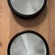 Pair of large Holophane Thorn Europhane vintage wall lights (1990)