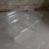 plexiglass bench, 1970