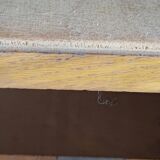 Filing cabinet with curtain