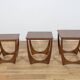 Mid-Century Teak Nesting Tables by V. Wilkins for G-Plan, 1970s, Set of 3