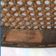 Fauteuil fischel 1920, bois courbé, estampillé