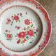 Deep plate from the Compagnie des Indes Famille Rose porcelain, 18th century