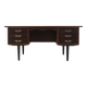Bureau en noyer danois avec tiroirs, années 1960