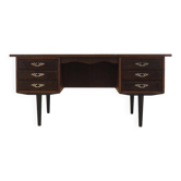 Danish Walnut Desk with Drawers, 1960s