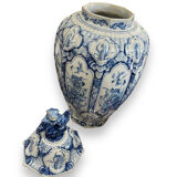 Delft earthenware vase XIXth