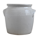 Eared gres pot