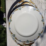 3 large serving dishes in Limoges porcelain