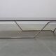 Mid-century smoked glass coffee table, Italy, 1970s