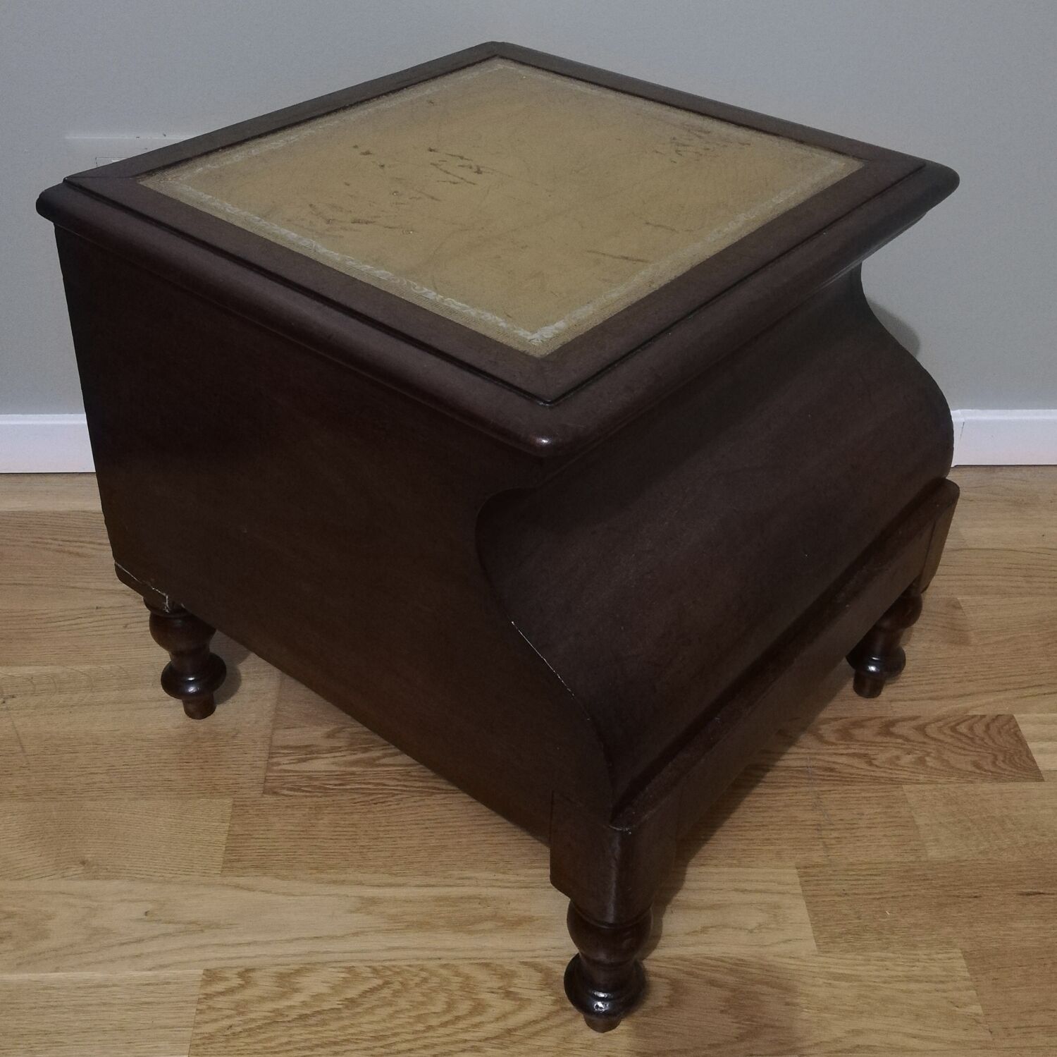 Old mahogany bookcase