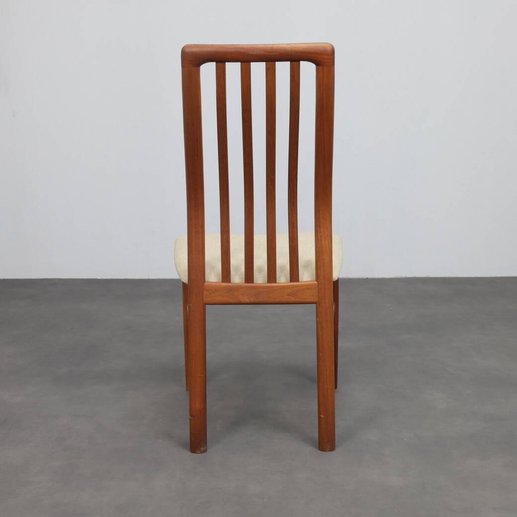 Set of 4 Dining Chairs by Kai Kristiansen for Schou Andersens, Denmark, 197
