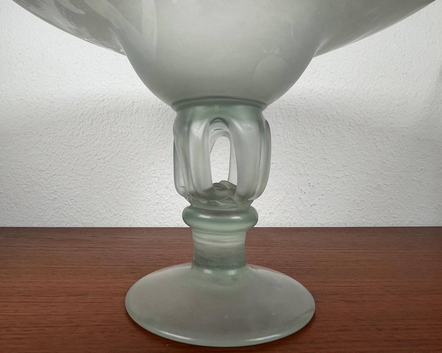 Bol en verre vintage Art déco