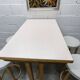 Standing table and 4 high stools Baumann 1990